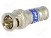Conector BNC, 75&Omega;, tata, {{Placare contact}}, PCT - PCT-BNC6