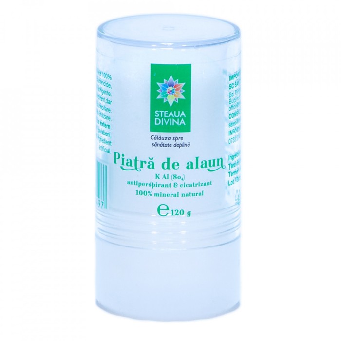 DEO STICK DIN PIATRA ALAUN 120gr SANTO RAPHAEL