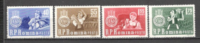 Romania.1963 Campanie impotriva foametei XR.453