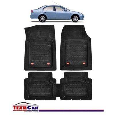 Covorașe Auto TeamCar&amp;reg; Tip Tăviță Compatibile Honda Civic 7 (2000&amp;ndash;2005) - Sedan foto