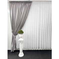 Draperie Osaka, gri