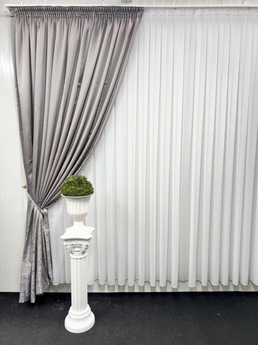 Draperie Osaka, gri