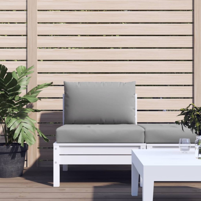 Gossi perne pentru canapea din paleti, 2 buc., gri, material textil