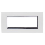 Gewiss Chorus Lux Rama 6 Module Alb, Tehnopolimer, Montaj Aparent, IP20