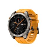 Zeblaze Stratos 4 Electric Orange &ndash; Smartwatch GPS 1.43&rdquo; AMOLED Gorilla Glass, Bluetooth Calling, 170+ Sporturi, 5ATM Waterproof, Baterie 500mAh