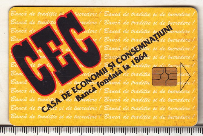 bnk card Cartela telefonica - A-18a 1999 50000 lei CEC