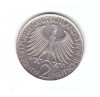 Moneda Germania 2 mark/marci 1971 D, Max Planck, cu luciu, Europa, Cupru-Nichel