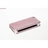 Husa Ultra Slim Virag Roz pentru Samsung Galaxy A5 (A500) - Protectie Subtire si Eleganta