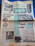 Ziarul magazin 4 februarie 1967 - filmul romanesc dacii , interviu gica petrescu,olimpiada de la grenoble