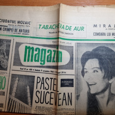 magazin 9 octombrie 1965-art.foto orasul suceava,stela popescu,fotbal CSMS iasi