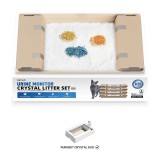 Set nisip cristalin cu detectare pH PETKIT Urine Monitor Crystal Litter Set, compatibil cu litiera Purobot Crystal Duo