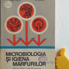 Microbiologia si igiena marfurilor Elena Musatescu Maxim