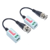 Set adaptoare elSales ELS-VDBLN Video Balun pentru transmiterea imaginii la distante mari,tehnologie HD-CVI,