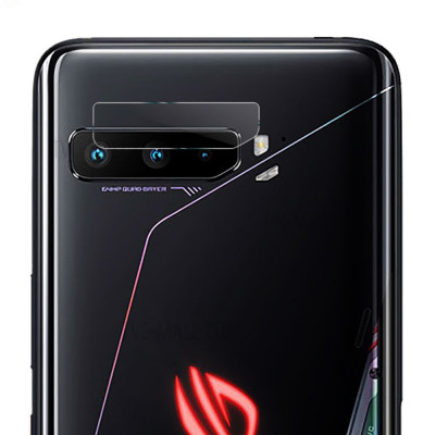 Folie Camera pentru Asus ROG Phone 3 Strix / Rog Phone 3 ZS661KS, Mocolo Full Clear Camera Glass, Clear foto