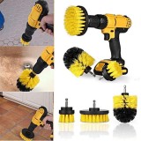 Set Perii pentru Mocheta &amp; Uz Casnic /Profesional Detailing Carpet Brush cu Adaptor Bormasina
