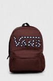 Vans rucsac culoarea maro, mare, cu imprimeu