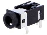 Soclu Jack 3,5mm Stereo THT 4 Piste