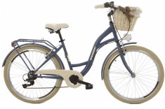 Bicicleta Goetze? Mood 6 viteze Roata 26&amp;quot;, 155-180 cm inaltime, Bleumarin foto