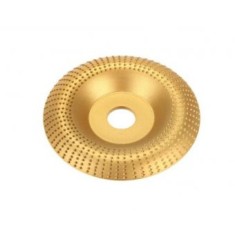 Disc slefuit,modelat,sculptura lemn ,diametru 125 mm,model oval