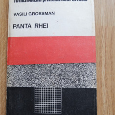 Vasili Grossman - Panta Rhei, Humanitas, 1990