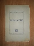 Marcel Romanescu - Efigii latine (1941)