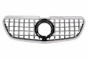Grila Centrala Mercedes Vito W447 (2020+) GTR Panamericana Design Negru Crom AutoTuning KITT Compatibila cu camera 360