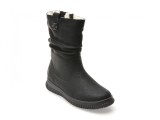 Ghete RIEKER negre, 74283, din piele ecologica