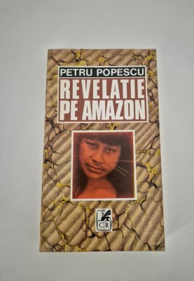 Carte cu autograf Petru Popescu Revelatie pe Amazon foto