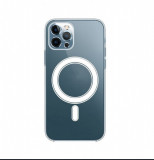 Huse silicon cu protectie camera MagSafe Iphone 13 Pro, Transparent, Carcasa
