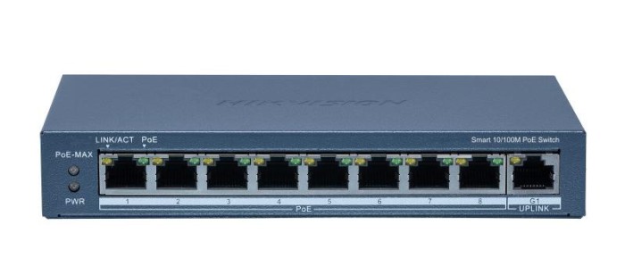 SWITCH 8PORTURI 8XPOE SMARTMANAGED