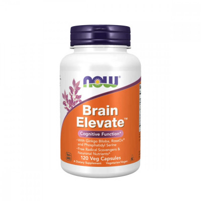 Supliment nutritiv Brain Elevate, Now, 120 de capsule vegetale foto