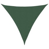 Cumpara ieftin Parasolar, verde, 3,6x3,6x3,6 m, tesatura oxford, triunghiular