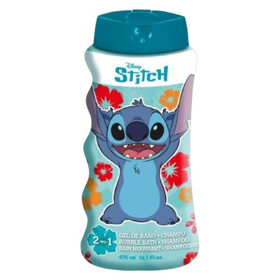 Gel de dus si sampon 2 in 1, Stitch, Copii, 475 ml foto