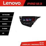 Navigatie Toyota Camry 2017-2021 Lenovo PRO 12.3 QLED 8+256GB 4G