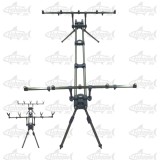 Rod Pod Cool Angel pentru 5 Lansetе &ndash; Extensibil p&acirc;nă la 150cm