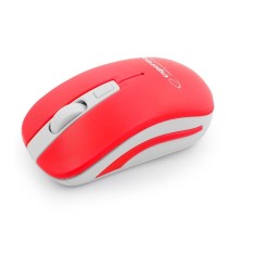 Mouse Wireless Uranus Esperanza, 2.4GHz, Rosu/Alb foto
