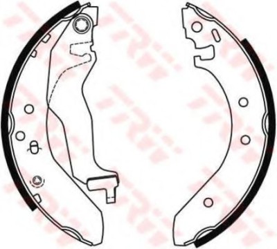 Set saboti frana ROVER 25 (RF) (1999 - 2005) TRW GS6246 foto