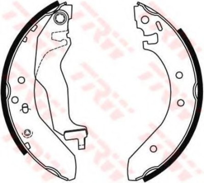 Set saboti frana HONDA CIVIC VI Hatchback (EJ, EK) (1995 - 2001) TRW GS6246 foto