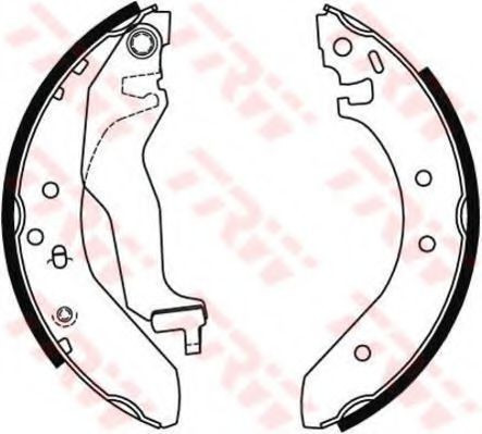 Set saboti frana ROVER 25 (RF) (1999 - 2005) TRW GS6246