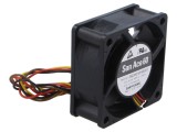 Ventilator axial 24V DC 60x60x25mm 84m3/h