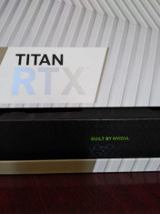 Placa grafica NVIDIA TITAN RTX 24GB GDDR6 Realtime Ray-Tracing 4608CUDA foto