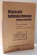 MISTERELE SUFLETULUI OMENESC de ION F. BURICESCU , 2008 EDITIE ANASTATICA* foto