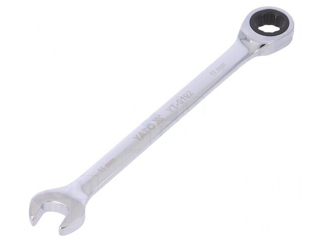 Cheie combinată cu piedică 11mm oțel crom-vanadium