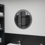 vidaXL Oglindă de perete, 50 cm, sticlă securizată