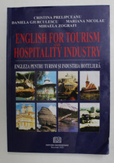 ENGLISH FOR TOURISM AND HOSPITALITY INDUSTRY de CRISTINA PRELIPCEANU ...MIHAELA ZOGRAFI , 2005 foto