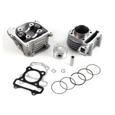 Kit Cilindru Set Motor + Chiuloasa Scuter Chinezesc Gy6 4T 80cc 47mm