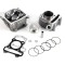 Kit Cilindru Set Motor + Chiuloasa Scuter Chinezesc Gy6 4T 49cc 50cc 39mm