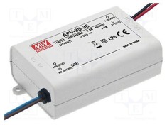 Alimentator MEAN WELL Pulsatoriu LED 25W 5VDC 5A 90-264VAC 127-370VDC