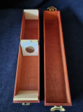 LINDNER - Cutie de lux din lemn pentru 50 Quadrum capsule sau 85 cartonase