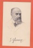 AMS @ - CARTE POSTALA I. DOBROGEANU-GHEREA NECIRCULATA, COL. SCRIITORI ROMANI